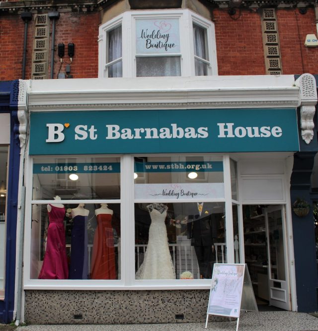 Worthing St Barnabas House Charity shop Worthing