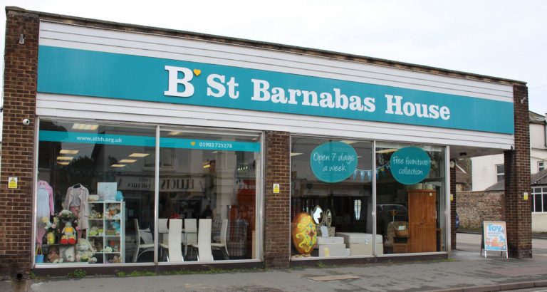 The outside of the St Barnabas House Wick charity shop