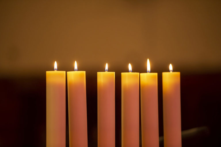 Candles at Light Up A Life 2019